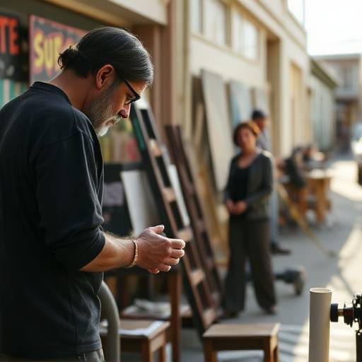 Thumbnail for a short documentary film about local artists and their creative processes in the Mission District of San Francisco.