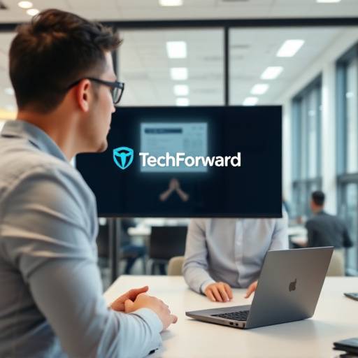 Thumbnail for Project 1: A corporate training video highlighting employee onboarding processes for TechForward Solutions.